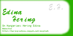 edina hering business card